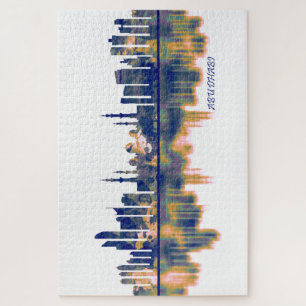 Abu Dhabi Skyline Puzzle