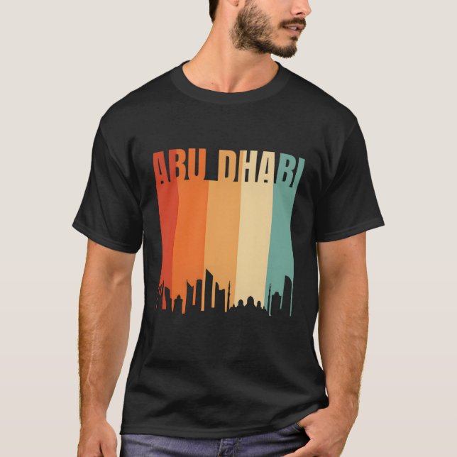 Abu Dhabi Skyline T-Shirt (Vorderseite)