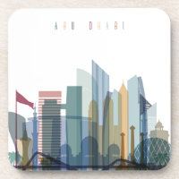 Abu Dhabi, Stadt-Skyline Arabische Emirates |
