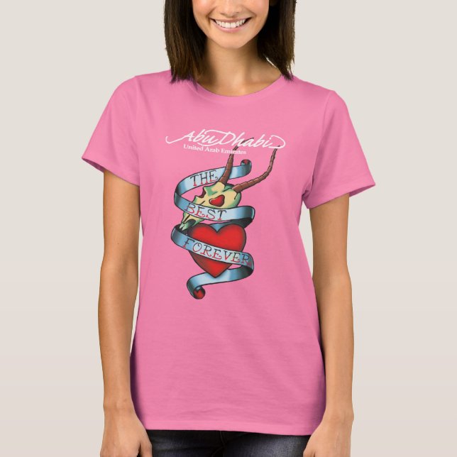 Abu Dhabi Tatoo Graphic T-Shirt (Vorderseite)