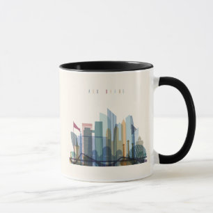 Abu Dhabi, Vereinigte Arabische Emirate  City Skyl Tasse