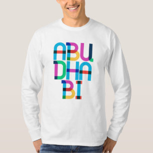 Abu Dhabi Vereinigte Arabische Emirate Pop-Art Buc T-Shirt