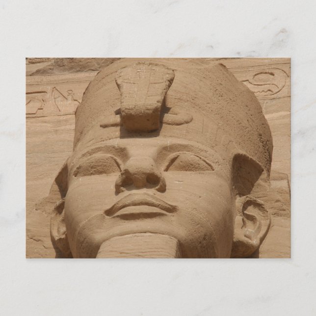 abu simbel face postkarte (Vorderseite)