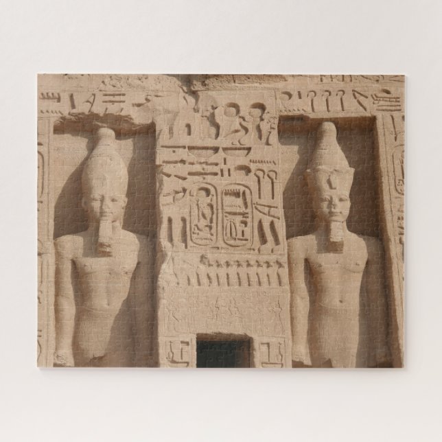 Abu Simbel Pharaohs Puzzle (Horizontal)