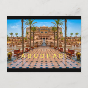Abudhabi - Palast Postkarte