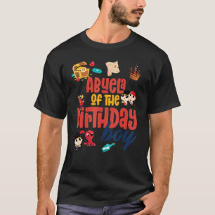 Abuela Birthday Boy Pirate Birthday Party Thema Oc T-Shirt