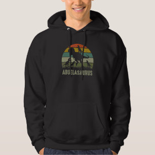 Abuela Dinosaur Rex Abuelasaurus 4 Kinder Familien Hoodie