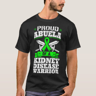 Abuela einer Nierenerkrankung Krieger Bewusstsein T-Shirt