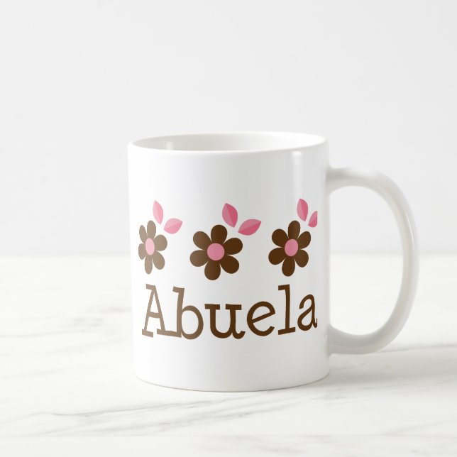 Abuela Geschenk Kaffeetasse (Rechts)