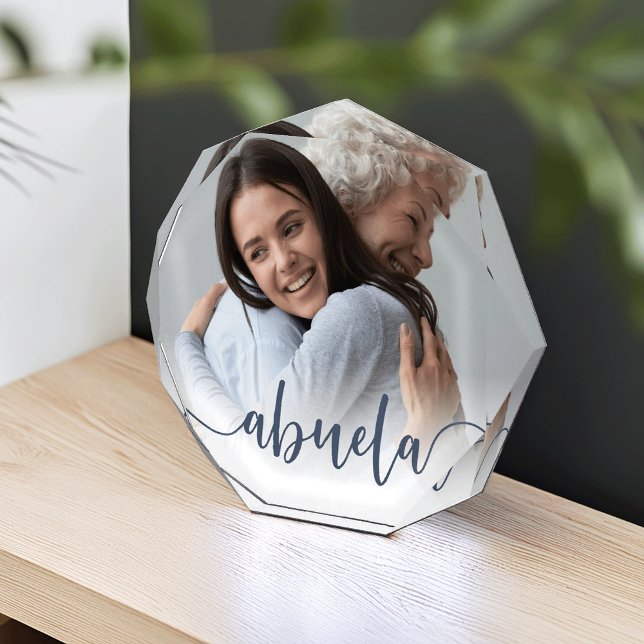 Abuela Oma Script Overlay Fotoblock (Von Creator hochgeladen)