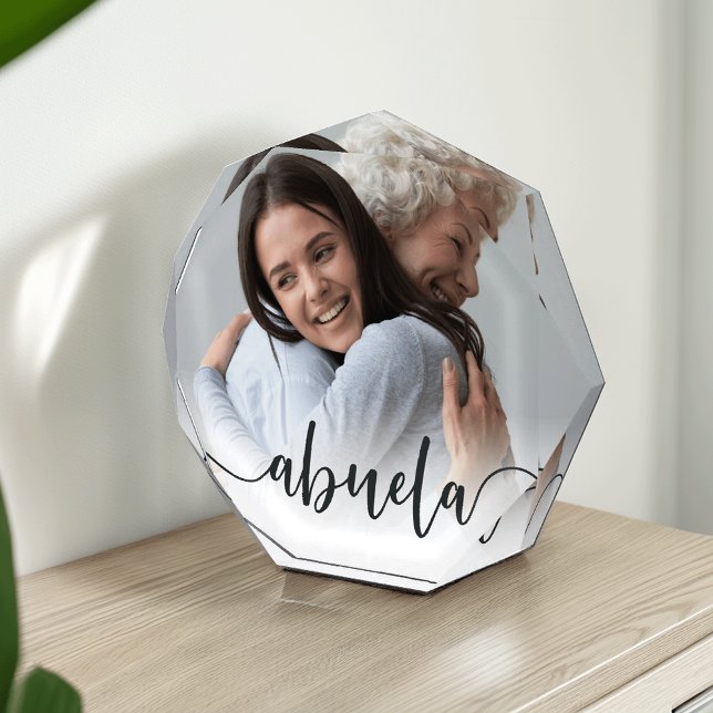 Abuela Oma Script Overlay Fotoblock (Von Creator hochgeladen)