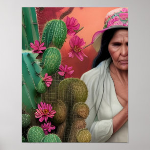Abuela Surreal Poster