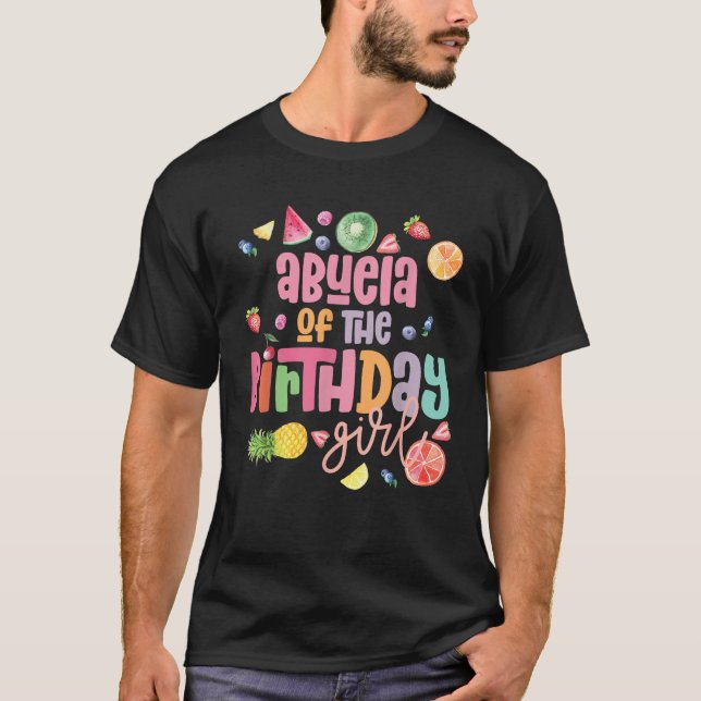 Abuela Twotii Frutti 2 Jahre alt Obst Tropisches B T-Shirt (Vorderseite)