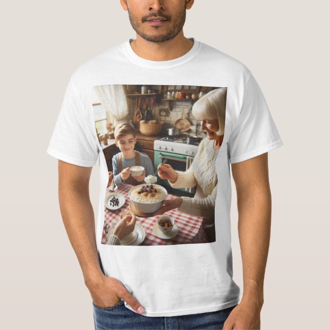 Abuela y nieto T-Shirt (Vorderseite)