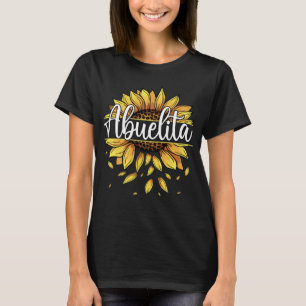 Abuelita mit gelber Sonnenblumenblüte Grafische Mo T-Shirt