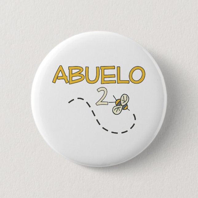 Abuelo 2 Biene Button (Vorderseite)