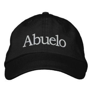 Abuelo bestickter Hat Bestickte Baseballkappe