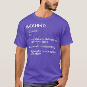 Abuelo Definition    TFunny Cool Geschenk T-Shirt