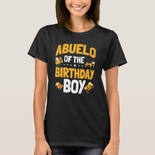 Abuelo der BDA des Geburtstagsarbeiters für Boy Co T-Shirt