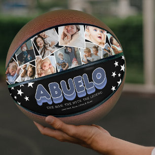 Abuelo Man Myth Legend Foto Basketball