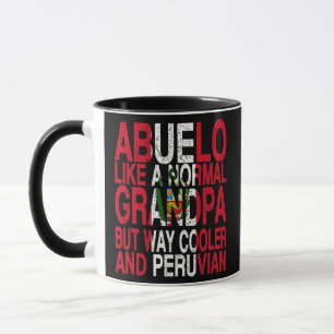 Abuelo Peruanischer Großvater Peruanischer Vaterta Tasse