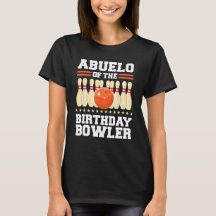 Abuelo vom Bowler-Tag-Bowling-Party T-Shirt