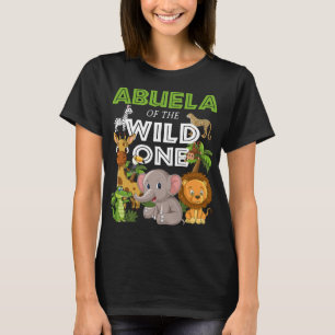 Abuelo vom Wilden Zoo Birthday Safari Dschungel T-Shirt