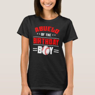 Abuelo von der Geburtstagsfamilie Boy Baseball The T-Shirt