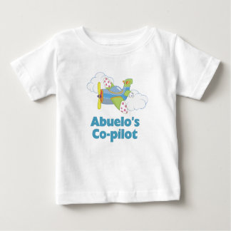 Abuelos Co-Pilot Baby T-shirt