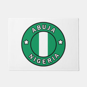 Abuja Nigeria Fußmatte