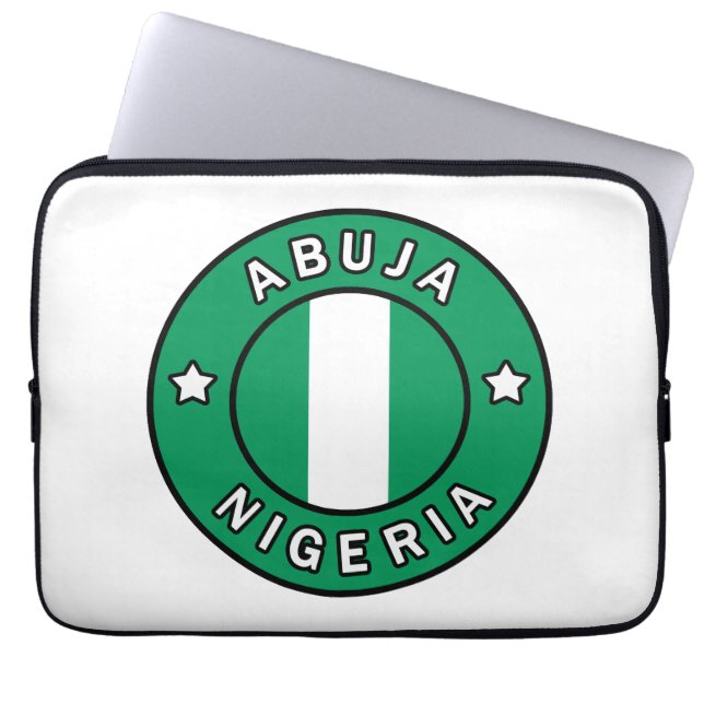 Abuja Nigeria Laptopschutzhülle (Vorderseite)