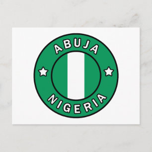 Abuja Nigeria Postkarte