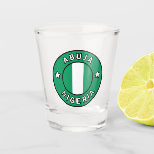 Abuja Nigeria Schnapsglas