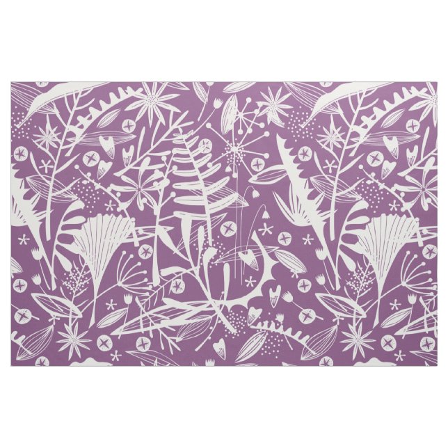 Abundance Botanical Berry Fabric Stoff (Yard (91,4 cm))