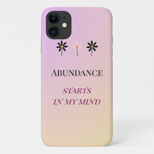 Abundance Mindset – Flowers of Abundance Case-Mate iPhone Hülle