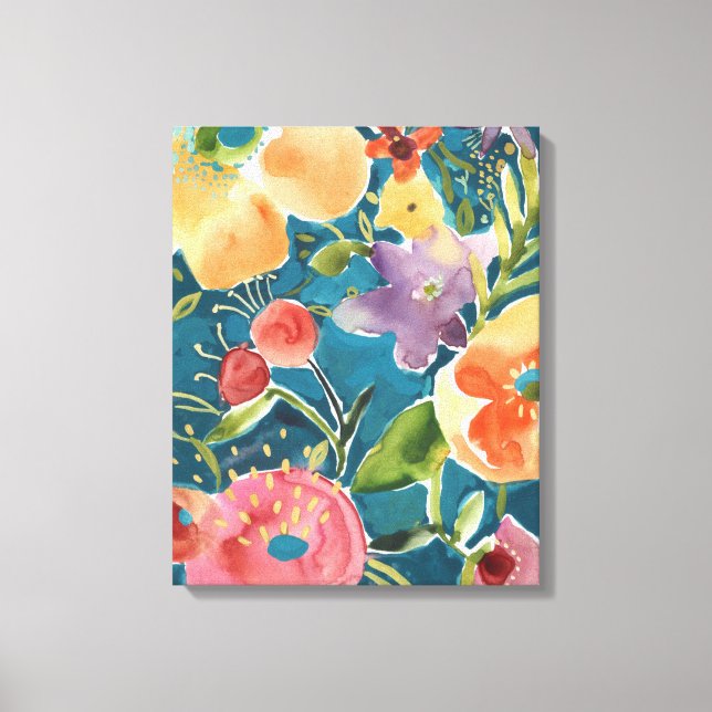 Abundant Florals I Leinwanddruck (Vorderseite)