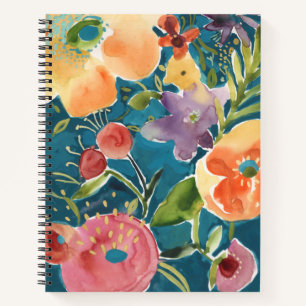 Abundant Florals I Notizbuch