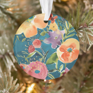 Abundant Florals I Ornament