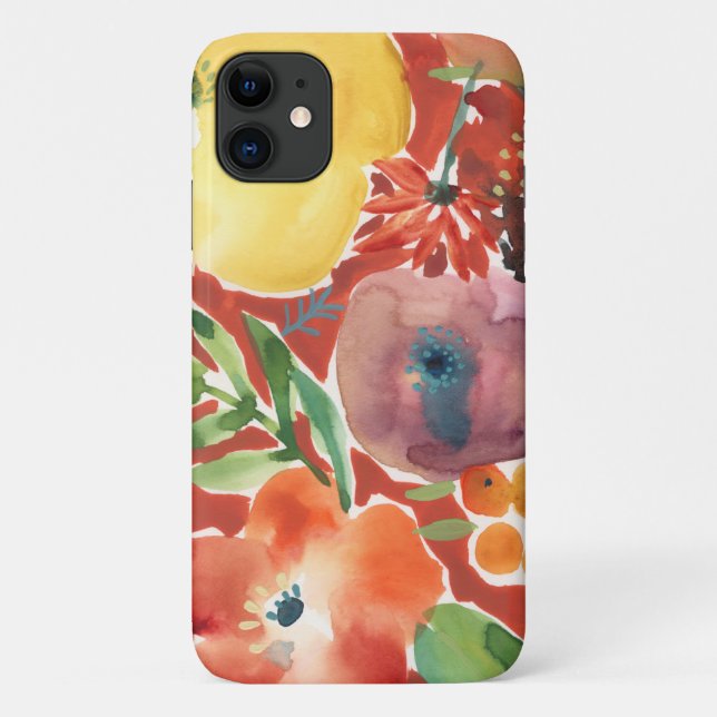 Abundant Florals III Case-Mate iPhone Hülle (Rückseite)