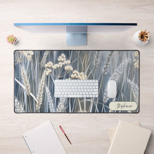 Abundant Wheat Stalk Custom Schreibtischunterlage (Büro 1)