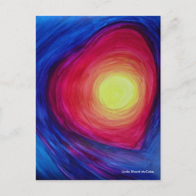 Abundanzbejahung Postkarte (Vorderseite)