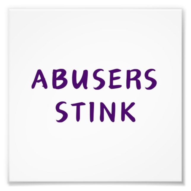 Abuser Stink Fotodruck (Vorne)