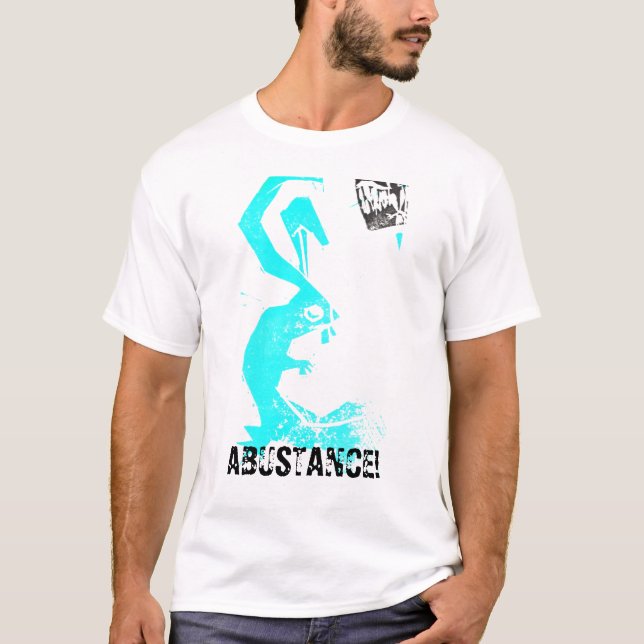 abustance Kaninchen, ABUSTANCE! T-Shirt (Vorderseite)