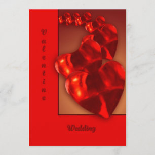 abw Valentinsgruß-Hochzeit Einladung