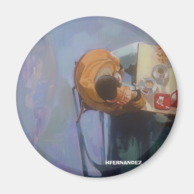 ABWARTEN AUF DIE RECHNUNG MAGNET (Vorne)