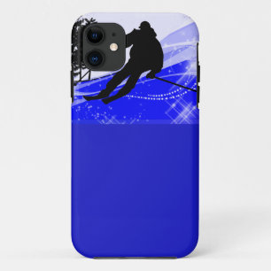 Abwärts auf der Ski-Steigung Case-Mate iPhone Hülle