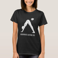 Abwärts Farting Hund Yoga Furz Downdog