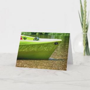 Abwärts mit Boot Karte