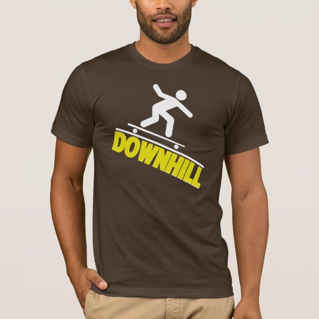 Abwärts T-Shirt (Vorderseite)