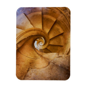 Abwärtsspiraltreppe, Portugal Magnet